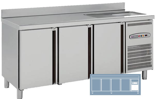 Стол холодильный Coreco MRSF250