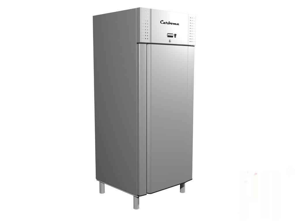 Шкаф холодильный с глухой дверью Carboma V700 Ral9006