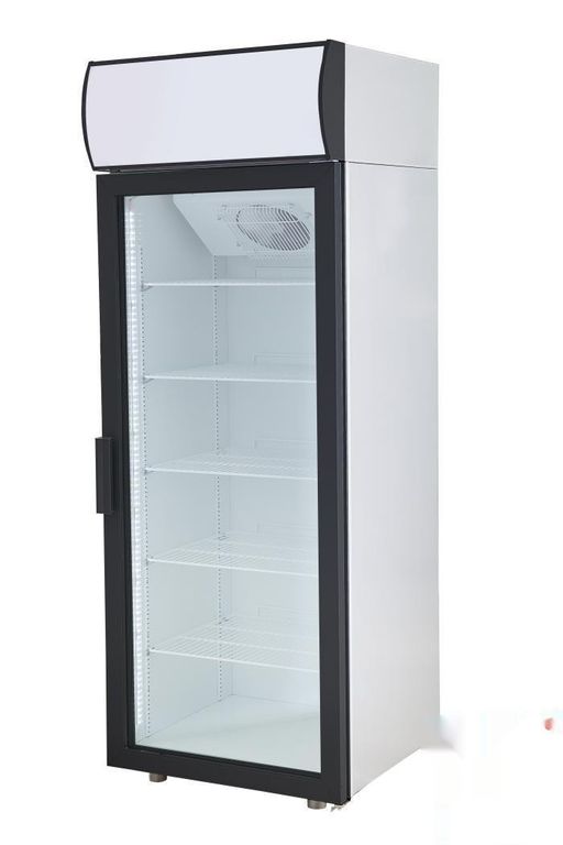 Шкаф холодильный со стеклом Polair Dm107-S версия 2.0