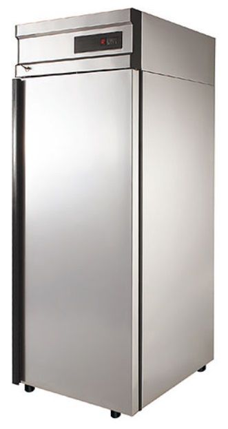 Шкаф холодильный формата GN2/1 объемом 700 л из нержавеющей стали Полаир CM107G