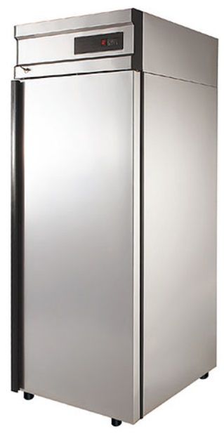 Шкаф холодильный формата 59,5*45,5 см объемом 500 л из нержавеющей стали Полаир CM105G