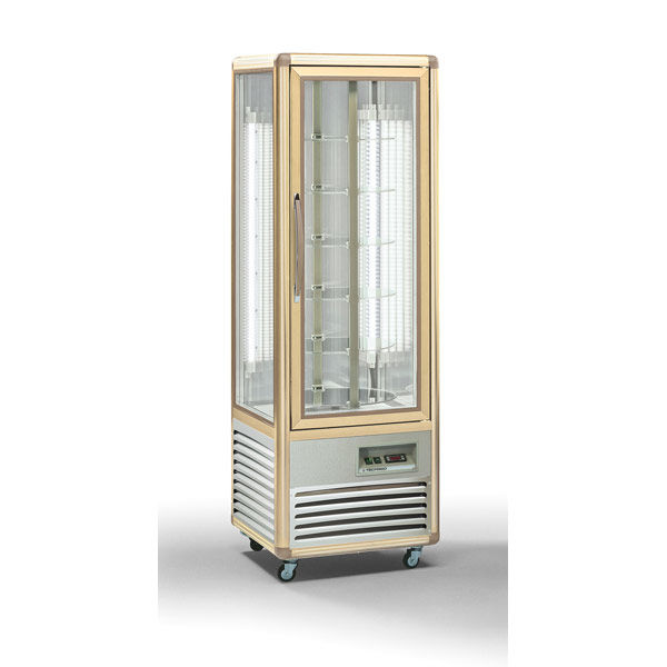 Витрина холодильная напольная, ротационная объемом 350 л, с 6 полками, с подсветкой Tecfrigo Snelle