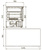 Стол холодильный c 3 дверьми и столешницей из нержавеющей стали 70*137,5*91 см Polair TMi 3 GN-G #1