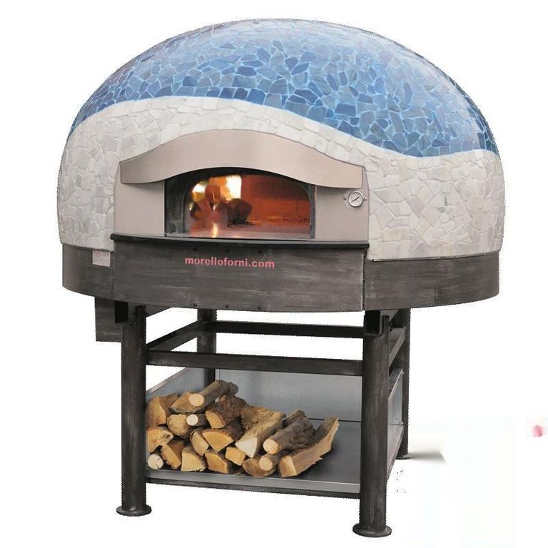 Печь для пиццы Morello Forni на дровах Lp75 Сupola Mosaic