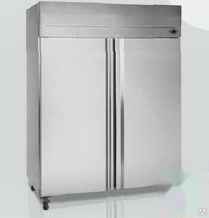Шкаф холодильный с глухой дверью Tefcold Rk1420 нержавеющий #1