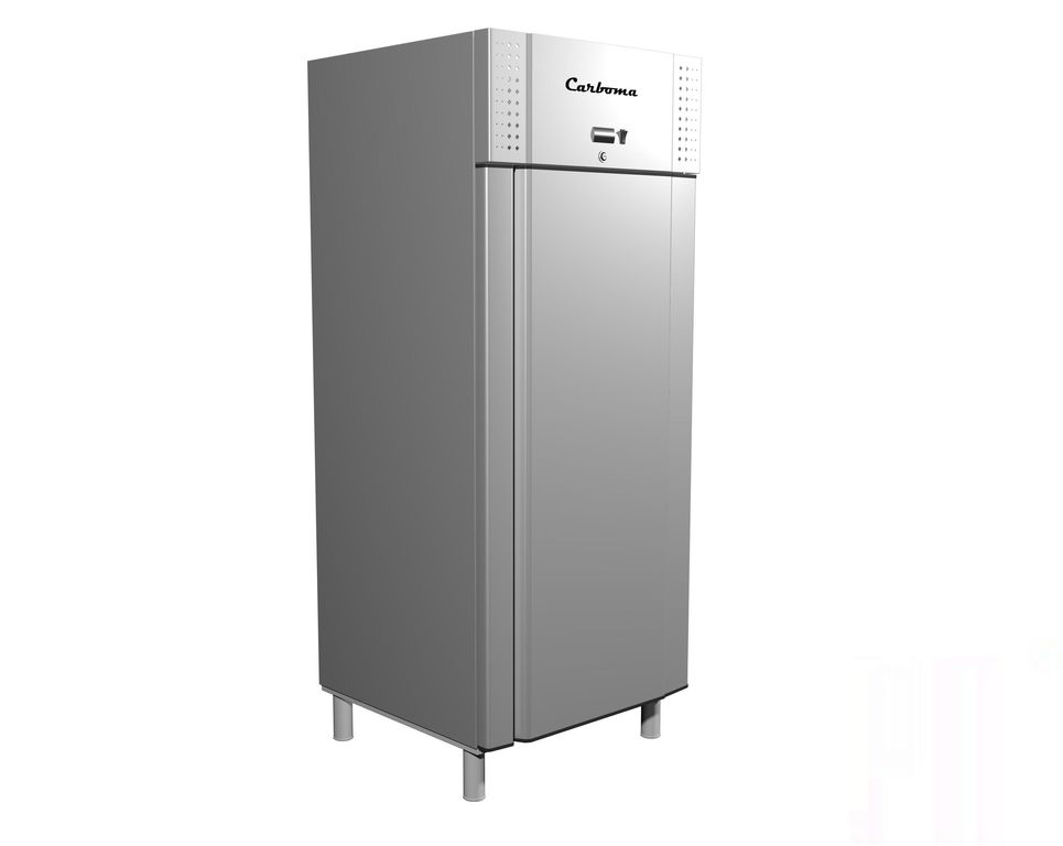 Шкаф холодильный с глухой дверью Carboma R700 Ral9006