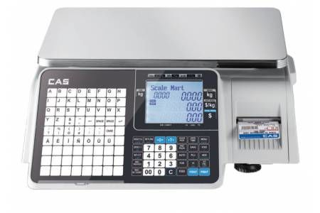 Весы с термопечатью CAS CL-3000J-15B (TCP/IP)