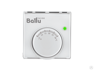 Терморегулятор Ballu BMT-2, (от +5°С до +30°С), IP40, нагрузка до 3,5кВт 
