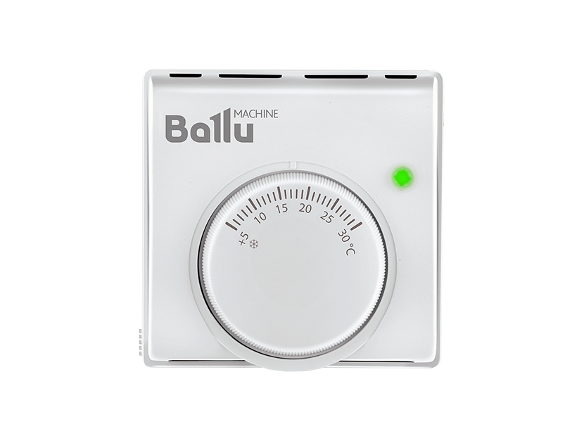 Терморегулятор Ballu BMT-2, (от +5°С до +30°С), IP40, нагрузка до 3,5кВт