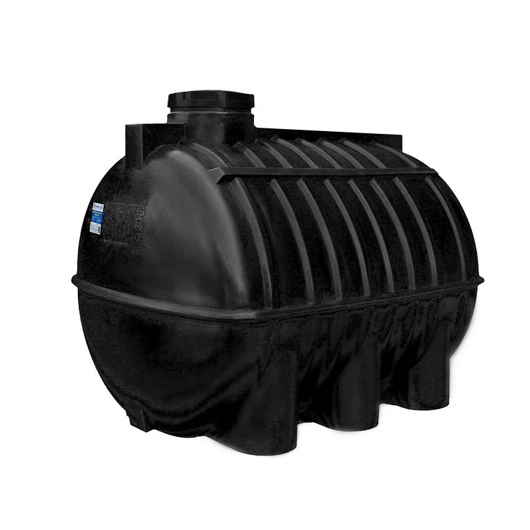 Бак для дизельного топлива пластиковый 3000 литров Aquaplast черный