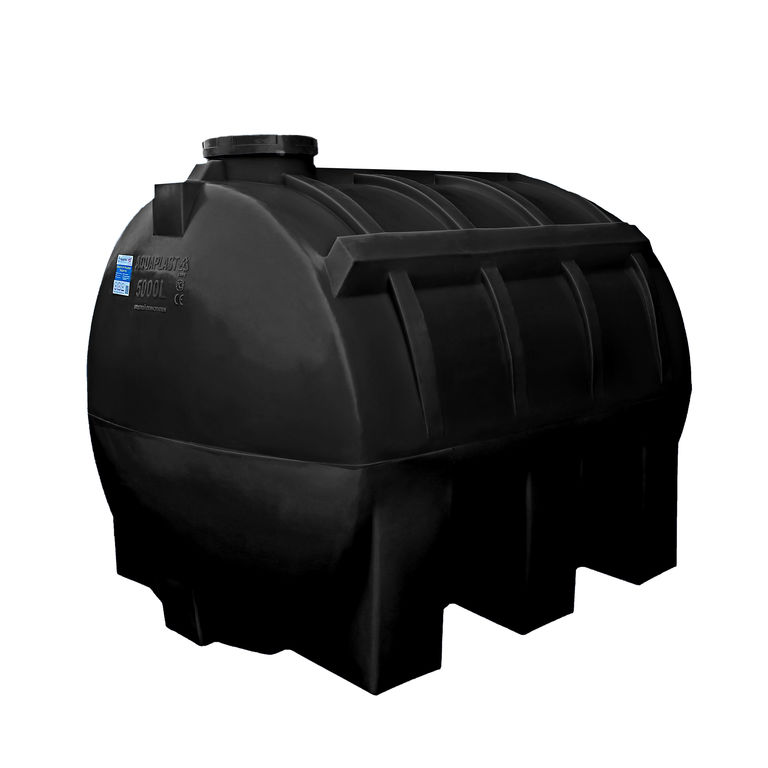 Бак для дизельного топлива пластиковый 5000 литров Aquaplast черный