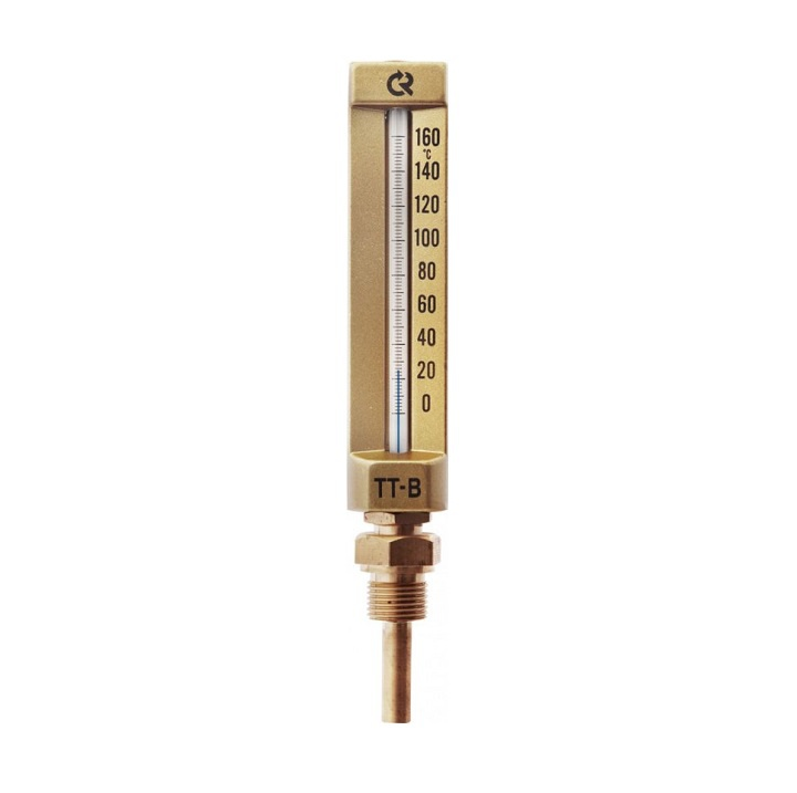 ТТ-В-110/50.П11 G1/2 (0+50), термометр стеклянный прямой виброустойчивый