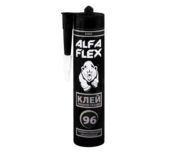 Жидкие гвозди клей Alfaflex 280 мл цвет прозрачный универсальный 16653945