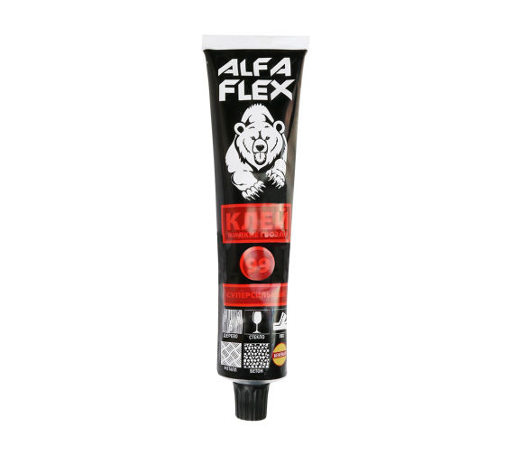 Жидкие гвозди клей Alfaflex 80 мл цвет бежевый сверхсильный 16653981
