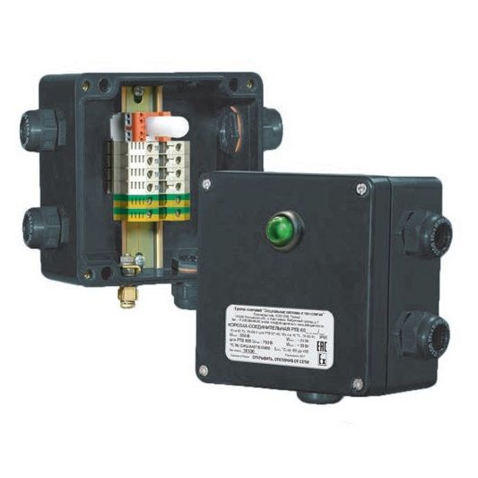 Коробка соединительная РТВ 602-1П/3П-ИС Специальные Системы и Технологии