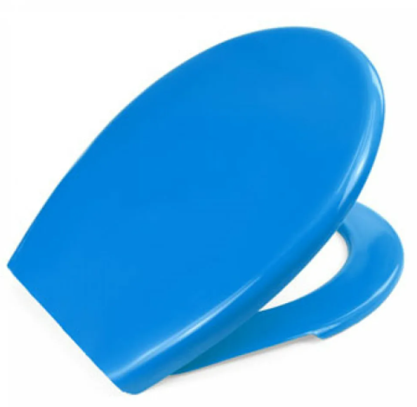 Сиденье пластмассовое детское для унитаза голубое Вир 20985521