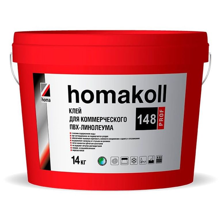 Клей Хомакол 148 коммерческий морозостойкий - 10л/14 кг