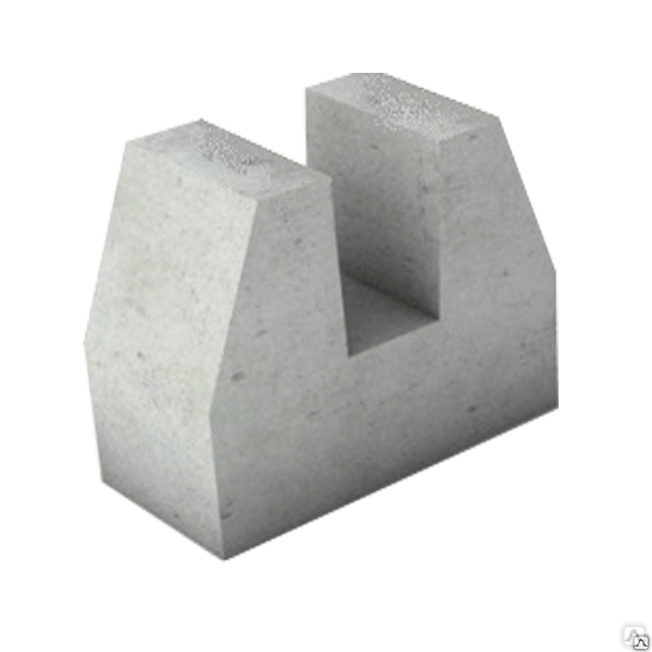 Фундамент железобетонный для плит забора Ф 1