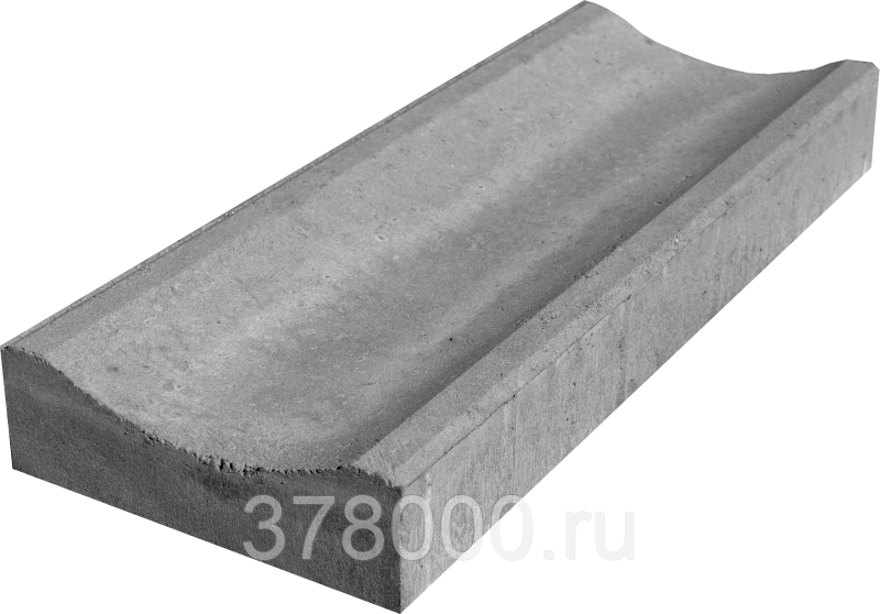 Водоотлив (лоток) вибропрессованный 500 мм серый (80 шт/уп) Хесс Волгодонск