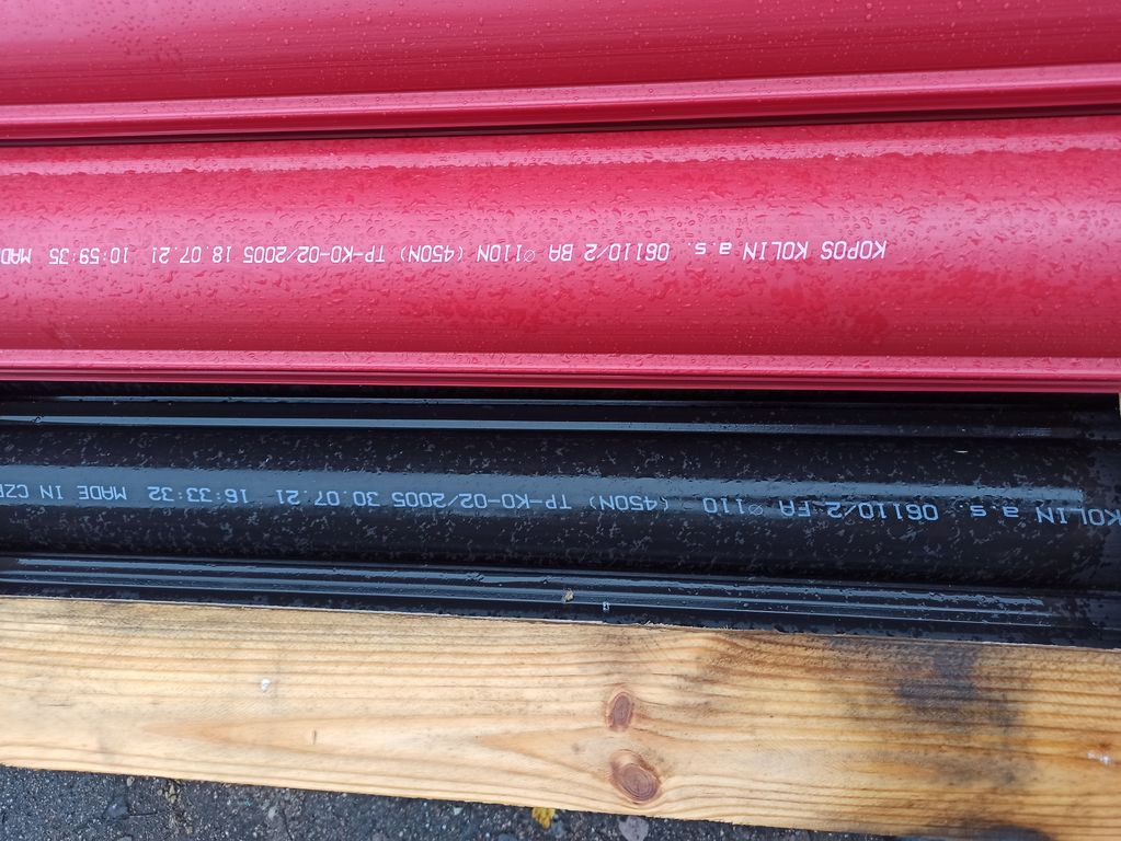 Труба разборная d=110мм (CTR30-110-K05-3)труба жесткая пвх, цена в ...