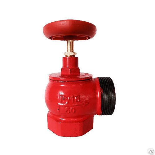 Клапан противопожарный (вентиль) чугунный угловой (90*) КПЧМ 65мм м-ц