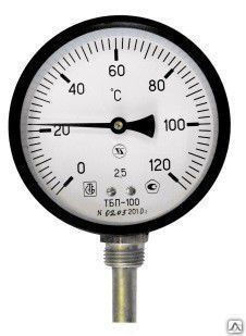 Термометр ТБП биметаллический