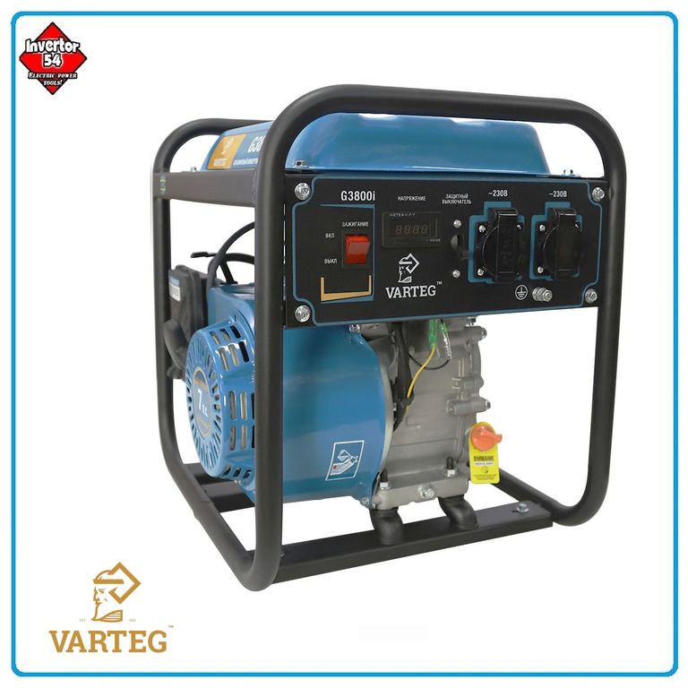 Бензиновый инверторный генератор VARTEG G3800i