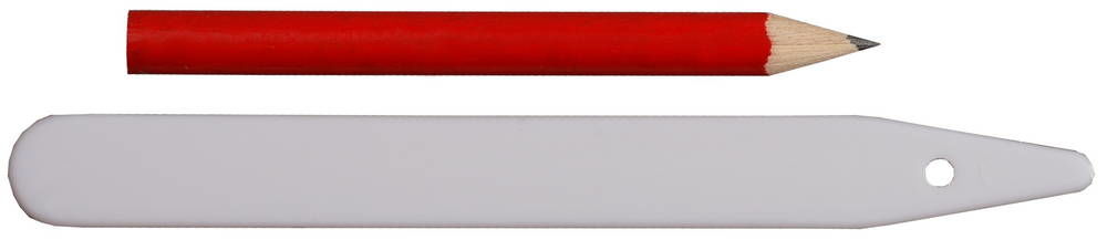 GRINDA 25 ярлыков 125 мм, для засеянных грядок, карандаш, набор меток-ориентиров (8-422367-H26) 8-422367-H26_z01