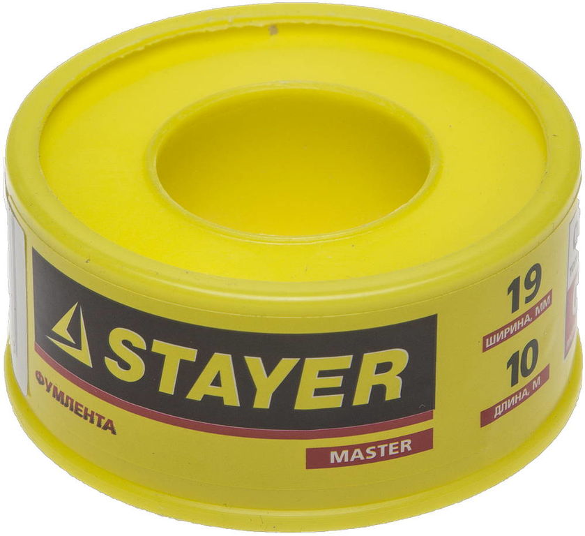 Фумлента STAYER 0,075 мм х 19 мм х10 м, 0,40 г/см3 (12360-19-040)