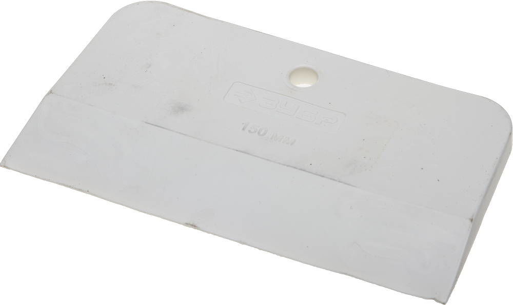 ЗУБР 150 мм, белый эластичный, Шпатель для затирки швов, МАСТЕР (1016-150) 1016-150_z01