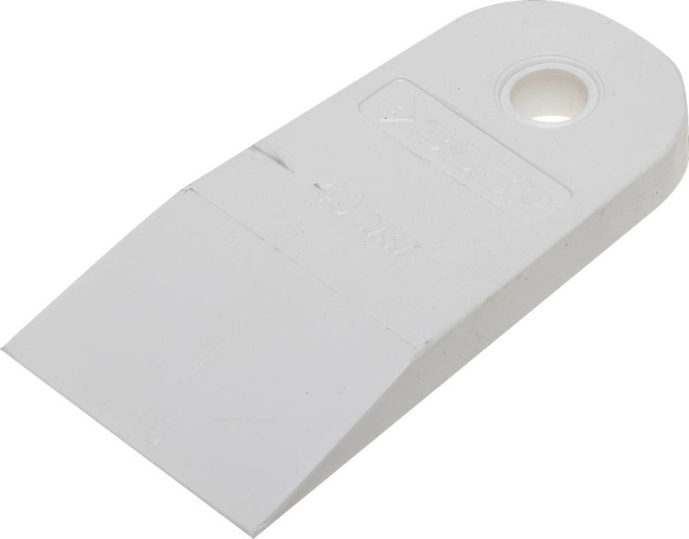 ЗУБР 40 мм, белый эластичный, шпатель для затирки швов (1016-40) Зубр 1016-40_z01