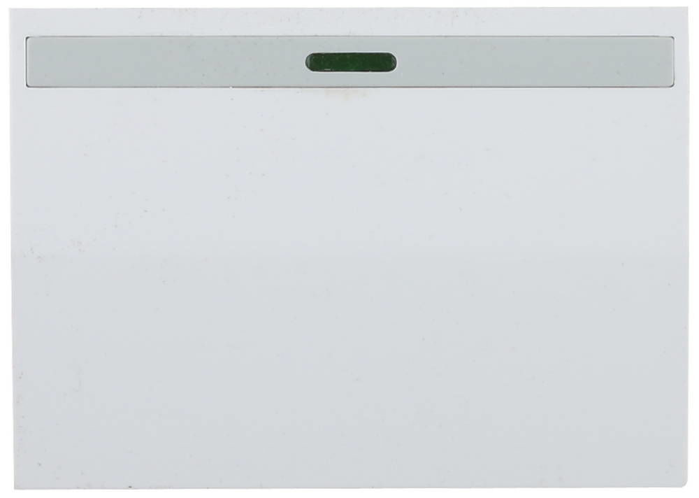 СВЕТОЗАР Эффект, без вставки и рамки, Одноклавишный выключатель (SV-54438-W)