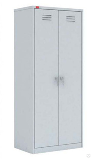 Шкаф для уборочного инвентаря ШРМ-22У Размер (ВхШхГ,мм): 1860х600х500 