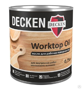 Масло для рабочих поверхностей DECKEN Worktop Oil, 0.125 л #1