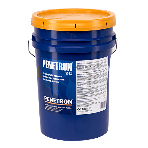 Гидроизоляция бетона проникающая Пенетрон, мешок 25 кг 2
