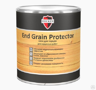 Воск для торцов DECKEN End Grain Protector, 2.5 л #1