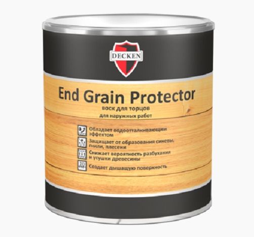 Воск для торцов DECKEN End Grain Protector, 0.75 л