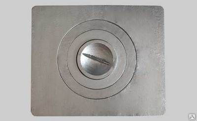 Плита чугунная одноконфорочная П1-3 340х410 мм