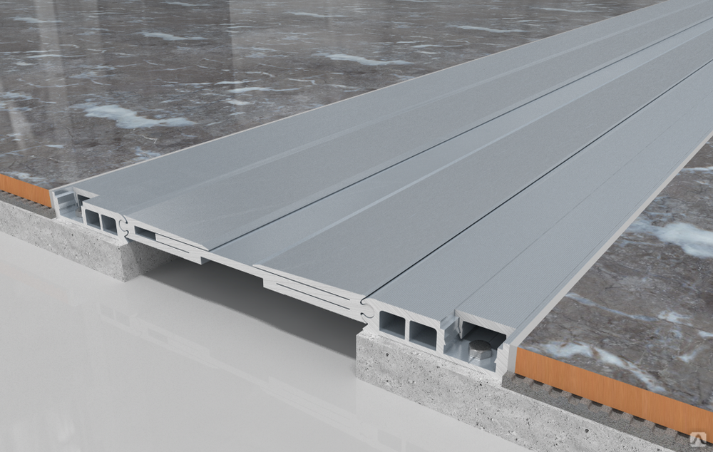 Профиль для деформационного шва. Dewmark Standart SV