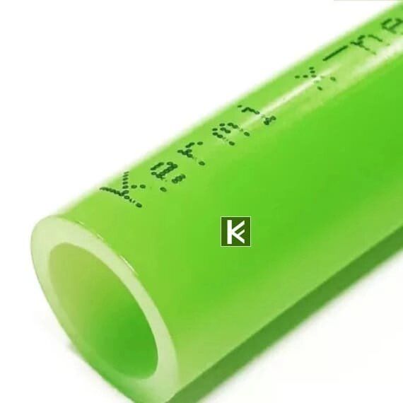 Труба из сшитого полиэтилена Kermi x-net PE-RT 16x2,0 пятислойная, зеленая