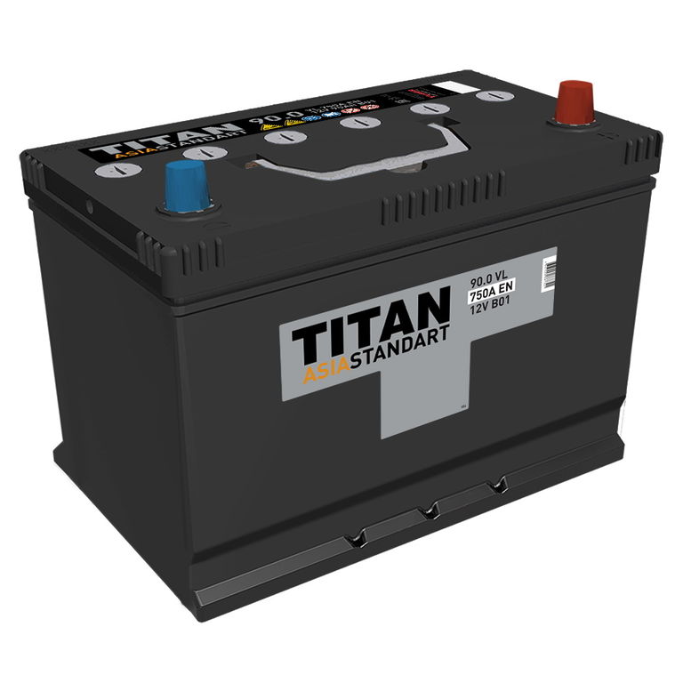 Аккумуляторная батарея TITAN ASIA STANDART 6СТ-90.0 VL