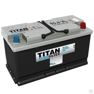 Аккумуляторная батарея TITAN Eurosilver 6СТ-95.0 VL 