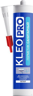 Герметик силиконовый KLEO PRO санитарный белый 280мл 