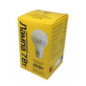 Лампа светодиодная А65, 7Вт (Е27) 4200К 11-01-002 (7Вт)