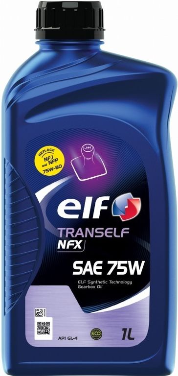 Масло трансмиссионное ELF Tranself NFX 75W (1 л)