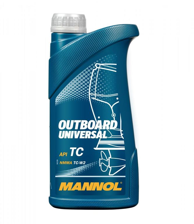 Масло моторное MANNOL Outboard Universal 7208 (1 л)