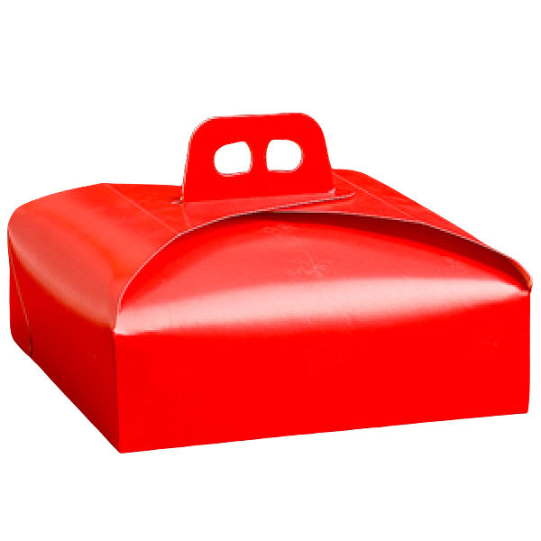 Коробка для тортов ассорти (красная, h 70 мм, 270 мм, 270 мм) кор. 100 шт. Monteverdi
