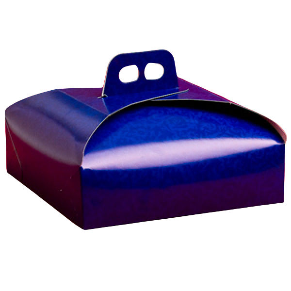 Коробка для тортов ассорти (темно-синяя, h 60 мм, 230 мм, 230 мм) кор. 100 шт. Monteverdi