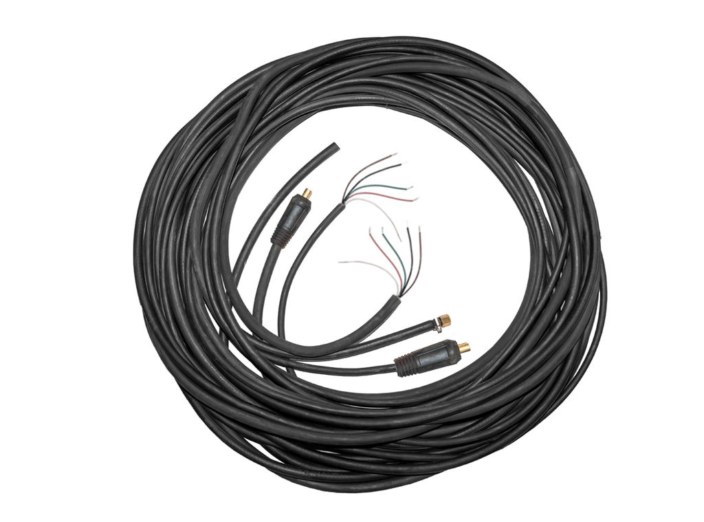 Комплект соединительных кабелей 10 м для полуавтомата КЕДР MIG-500F с жидкостным охл (КГ 1*95), шт