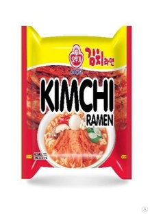 Лапша быстрого приготовления Кимчи со вкусом кимчи 120 г 